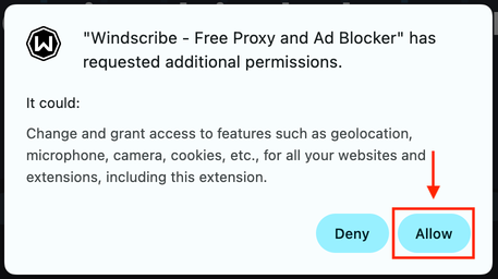 Final confirmation step