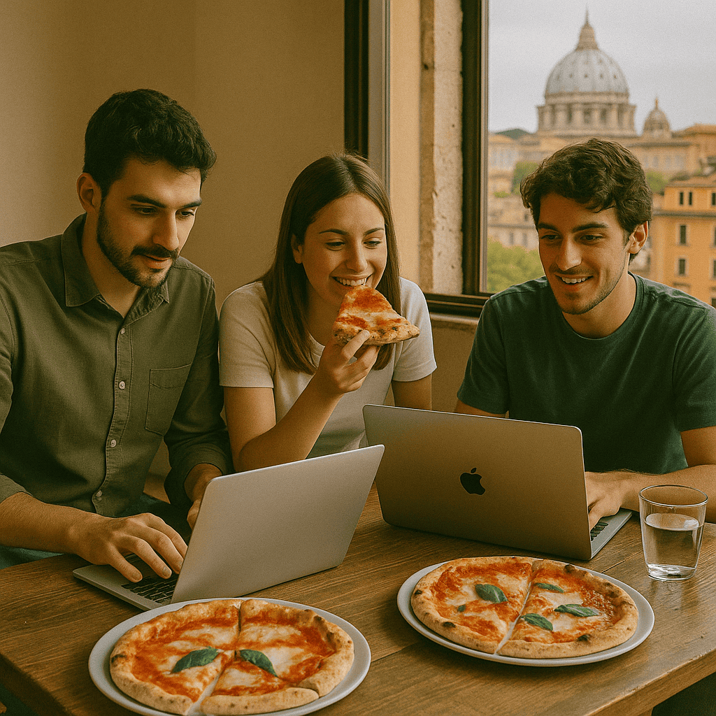 Schau italienische Inhalte von überall