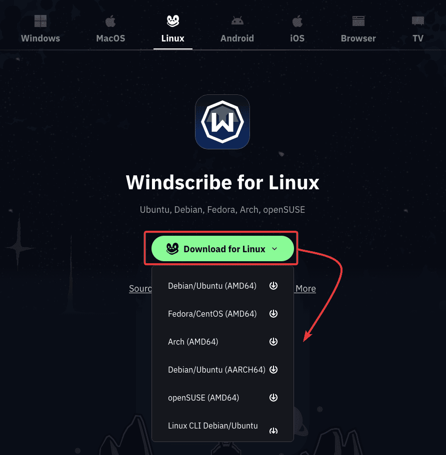 Linux-Download